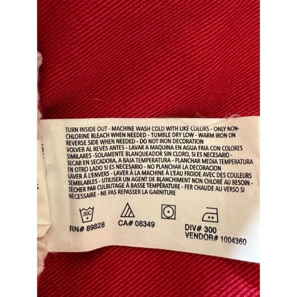 Gloria Vanderbilt Amanda Fuchsia Crop Jeans 16 - Picture 8 of 10